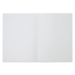 Pacific Arc Sketchbook - Kraft, 8.5" x 11", open