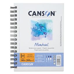 Canson Artist Series Watercolor Book - 8-1/2" x 5-1/2", 20 Sheets, cover