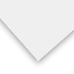 Fluid 100 Watercolor Paper - Closeup of corner of cold press sheet for color and texture
