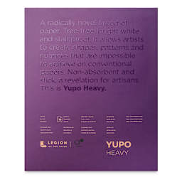 Legion Yupo Heavyweight Synthetic Paper Pad - 11" x 14", 10 Sheets