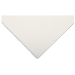 Blick Premier Watercolor Paper - closeup of swatch of Hot Press showing texture