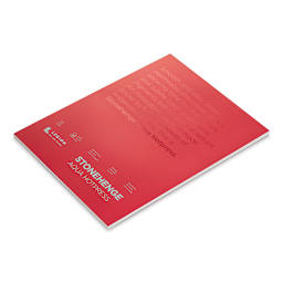 Legion Stonehenge Aqua Watercolor Block - Hot Press, 12" x 16", 15 Sheets - angled