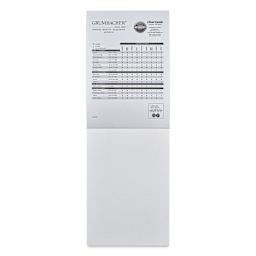 Grumbacher Watercolor Tapebound Pad - 7" x 10", 30 Sheets, 140 lb open to first page