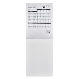 Grumbacher Watercolor Tapebound Pad - 11" x 15", 30 Sheets, 140 lb open to first page