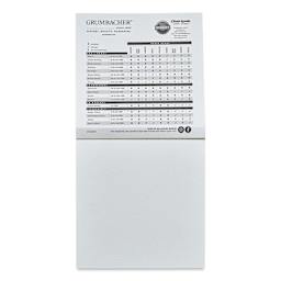 Grumbacher Watercolor Tapebound Pad - 6" x 6", 30 Sheets, 140 lb open to first page
