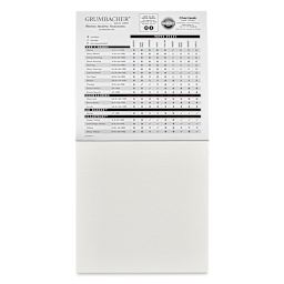 Grumbacher Watercolor Tapebound Pad - 8" x 8", 30 Sheets, 140 lb open to first page