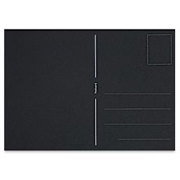 Van Gogh Black Watercolor Paper Pads - Back side of postcard showing mailing division line
