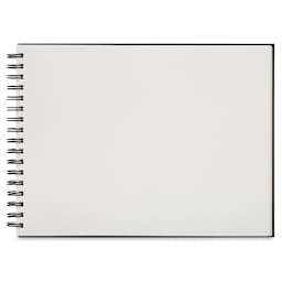 Pentalic Watercolor Field Book - 9'' x 12'', 24 Sheets (Sketchbook open)