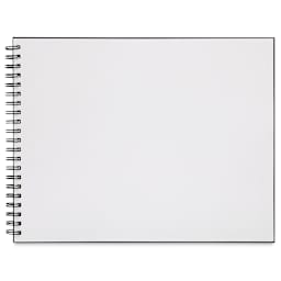 Pentalic Watercolor Field Book - 11'' x 14'', 24 Sheets (Sketchbook open)