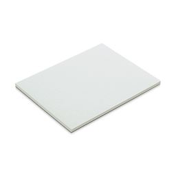 Rembrandt 25% Cotton Watercolor Paper Block - 9-1/2" x 12-1/2", angled view of watercolor block
