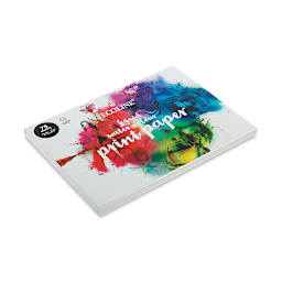 Ecoline Watercolor Print Paper, front cover of the pack laid flat