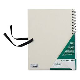 Holbein White Ibis Watercolor Book - 9" x 6-1/4", Spiral Bound (back)