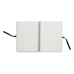 Holbein White Ibis Watercolor Book - 9" x 6-1/4", Spiral Bound (inside)