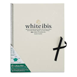 Holbein White Ibis Watercolor Book - 13-1/16" x 9-1/2", Spiral Bound