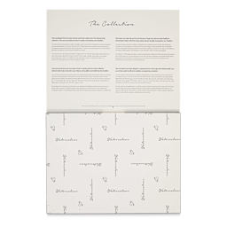 Hahnemühle The Collection Watercolor Block - Cold Press, 9" x 12", 140 lb, 10 Sheets cover sheet on block