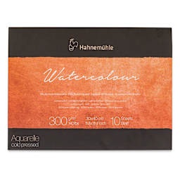 Hahnemühle The Collection Watercolor Block - Cold Press, 11.8" x 15.7", 140 lb, 10 Sheets front cover