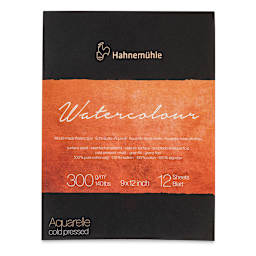 Hahnemühle The Collection Watercolor Pad - 9" x 12" (front cover)