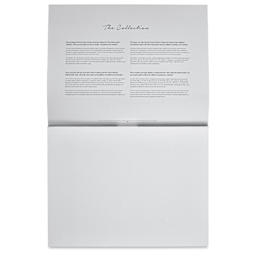 Hahnemühle The Collection Watercolor Block - Rough, 11.8" x 15.7", 140 lb, 10 Sheets open to first page