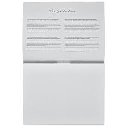 Hahnemühle The Collection Watercolor Block - Hot Press, 9.4" x 12.6", 140 lb, 10 Sheets open to first page