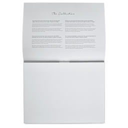 Hahnemühle The Collection Watercolor Block - Hot Press, 11.8" x 15.7", 140 lb, 10 Sheets open to first page