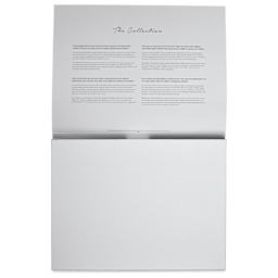 Hahnemühle The Collection Watercolor Block - Rough, 11.8" x 15.7", 300 lb, 10 Sheets open to first page