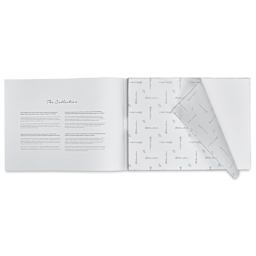 Hahnemühle The Collection Watercolor Block - Rough, 14.1" x 18.9", 300 lb, 10 Sheets cover sheet on block