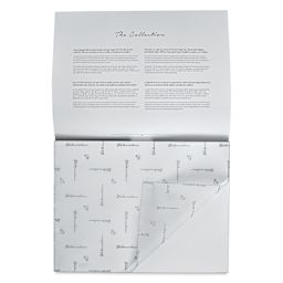 Hahnemühle The Collection Watercolor Block - Hot Press, 11.8" x 15.7", 300 lb, 10 Sheets cover sheet on block