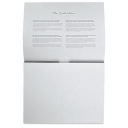 Hahnemühle The Collection Watercolor Block - Hot Press, 11.8" x 15.7", 300 lb, 10 Sheets open to first page