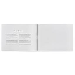 Hahnemühle The Collection Watercolor Block - Hot Press, 14.1" x 18.9", 300 lb, 10 Sheets open to first page