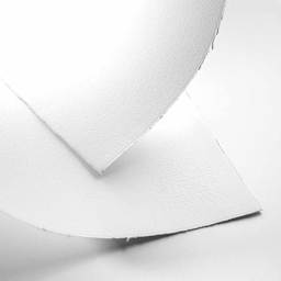 Winsor & Newton Professional Watercolor Paper - Two sheets shown slightly curled