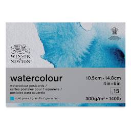 Winsor & Newton Watercolor Postcards (front of pad)