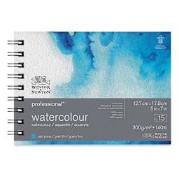 Winsor & Newton Professional Watercolor Pad - 5" x 7", Wirebound