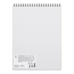 Winsor & Newton Watercolor Pad - 11" x 14", Wirebound (back cover)