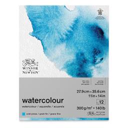 Winsor & Newton Watercolor Pad - 11" x 14", Gluebound