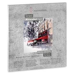 Hahnemühle Toned Watercolor Paper Pad - Gray, 7.9" x 7.9"