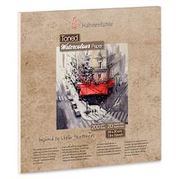 Hahnemühle Toned Watercolor Paper Pad - Beige, 7.9" x 7.9"
