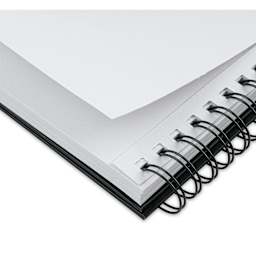 Canson XL Watercolor Book (close-up of micro perforations)