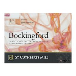 Bockingford Watercolor Gluebound Pad - Hot Press, 12" x 9" (front cover)
