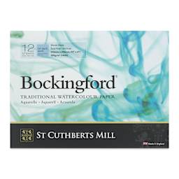 Bockingford Watercolor Gluebound Pad - Cold Press, 12" x 9" (front cover)