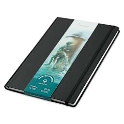 Hahnemühle Watercolor Book - 8.3" x 11.7", A4, 60 Pages, Portrait (side view)