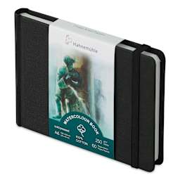 Hahnemühle Watercolor Book - 5.8" x 4.1", A6, 60 Pages, Landscape (side view)