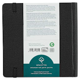 Hahnemühle Watercolor Book - 5.5" x 5.5", 60 Pages, Square (back)