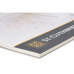 Saunders Waterford Watercolor Pad - 12" x 16", Cold Press, 140 lb, 12 Sheets (close-up of corner)