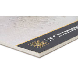 Saunders Waterford Watercolor Pad - 12" x 16", Hot Press, 140 lb, 12 Sheets (close-up of corner)