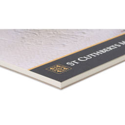 Saunders Waterford Watercolor Pad - 9" x 12", Hot Press, 140 lb, 12 Sheets (Close-up of corner)