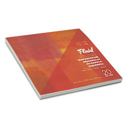 Fluid Watercolor Pad - 8" x 8", Cold Press, 20 Sheets
