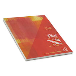 Fluid Watercolor Pad - 9" x 12", Cold Press, 20 Sheets