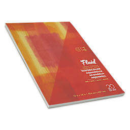 Fluid Watercolor Pad - 12" x 18", Cold Press, 20 Sheets