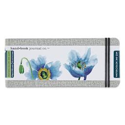Handbook Journal Co. Watercolor Journal - 3-1/2" x 8-1/4", Landscape, front of the notebook