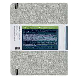 Handbook Journal Co. Watercolor Journal - 8-1/4" x 10-1/2", Portrait, back of the notebook